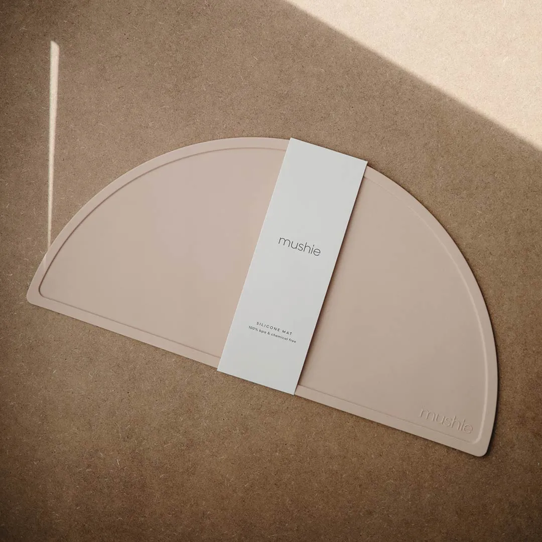Mushie Silicone Placemat - Blush