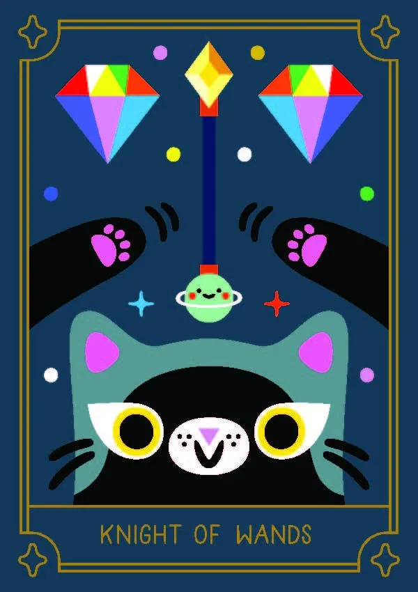 Mystic Cats Tarot: A 78-Card Deck and Guidebook