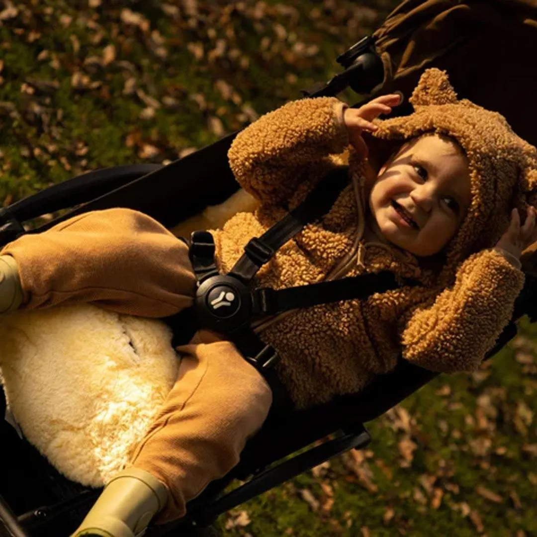 Naturally Sheepskins Snuggler Sheepskin Pram Liner - Natural