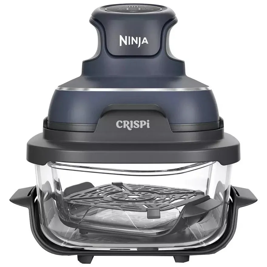 Ninja Crispi 4-in-1 Portable Glass Air Fryer Cooking System - Blue | FN101UKGY