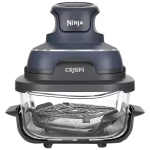 Ninja Crispi 4-in-1 Portable Glass Air Fryer Cooking System - Blue | FN101UKGY