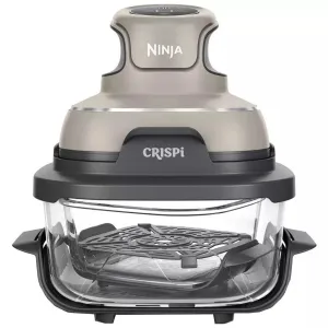 Ninja Crispi 4-in-1 Portable Glass Air Fryer Cooking System - Stone | FN101UKST