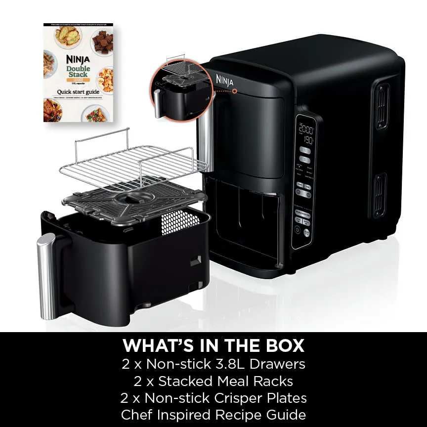Ninja Double Stack 2-Drawer Air Fryer 7.6L  SL300UK