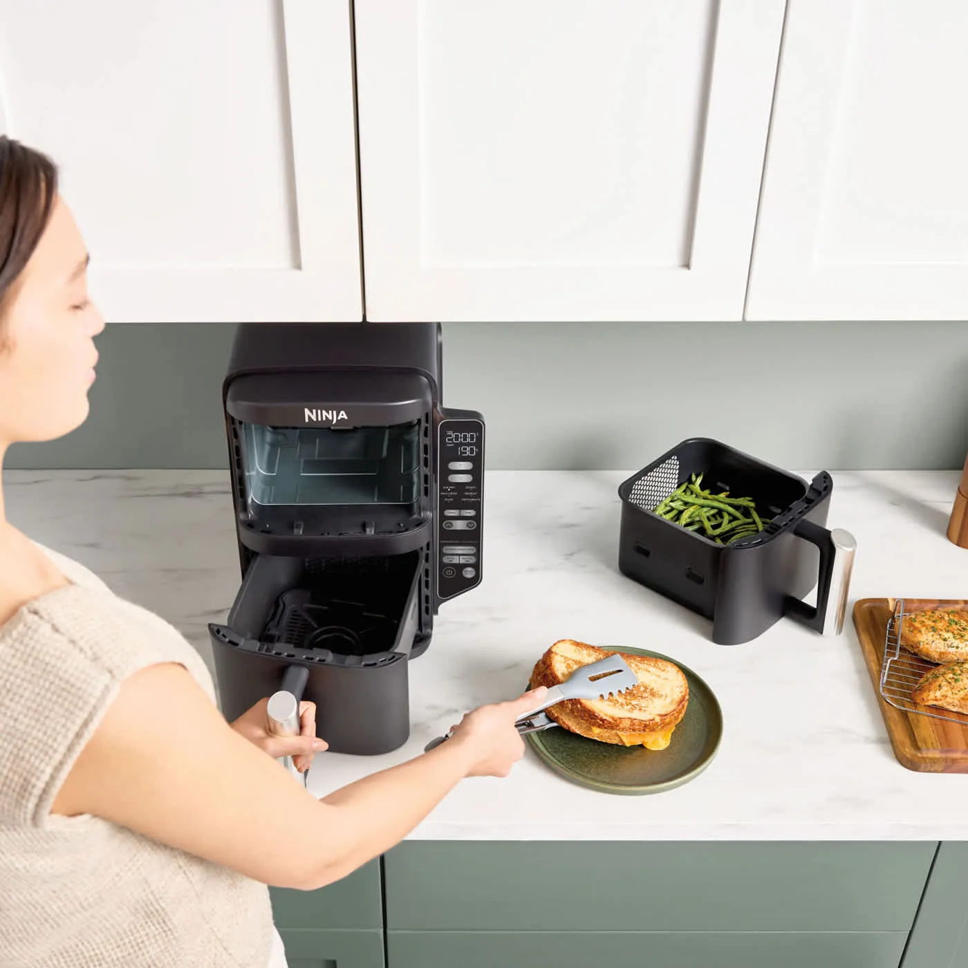 Ninja Double Stack 2-Drawer Air Fryer 7.6L  SL300UK
