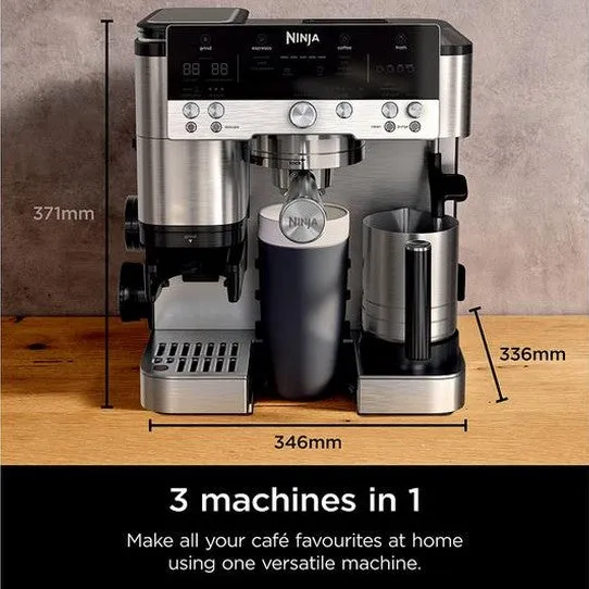 Ninja Luxe Caf Premier Series Coffee Machine with Cold Brew | ES601UK
