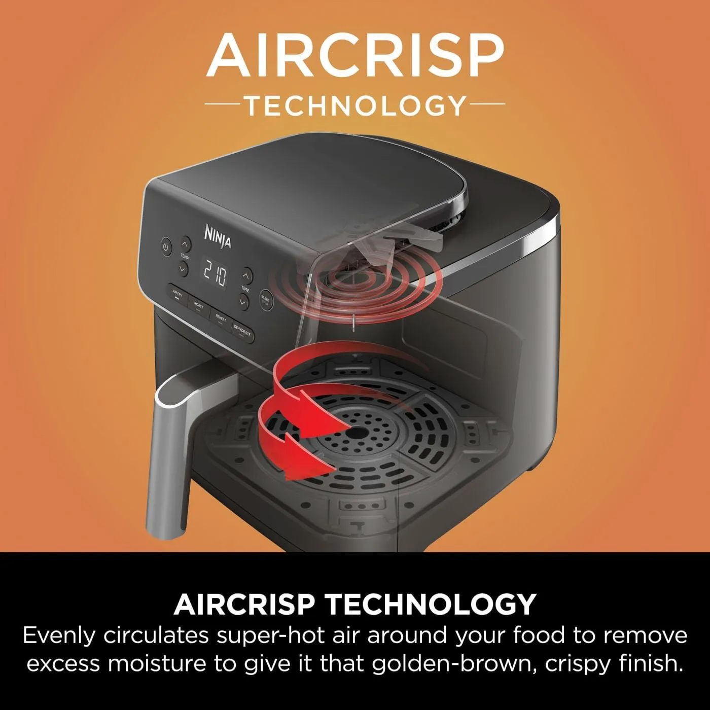 Ninja Pro 4.7L Air Fryer - Black | AF140UK