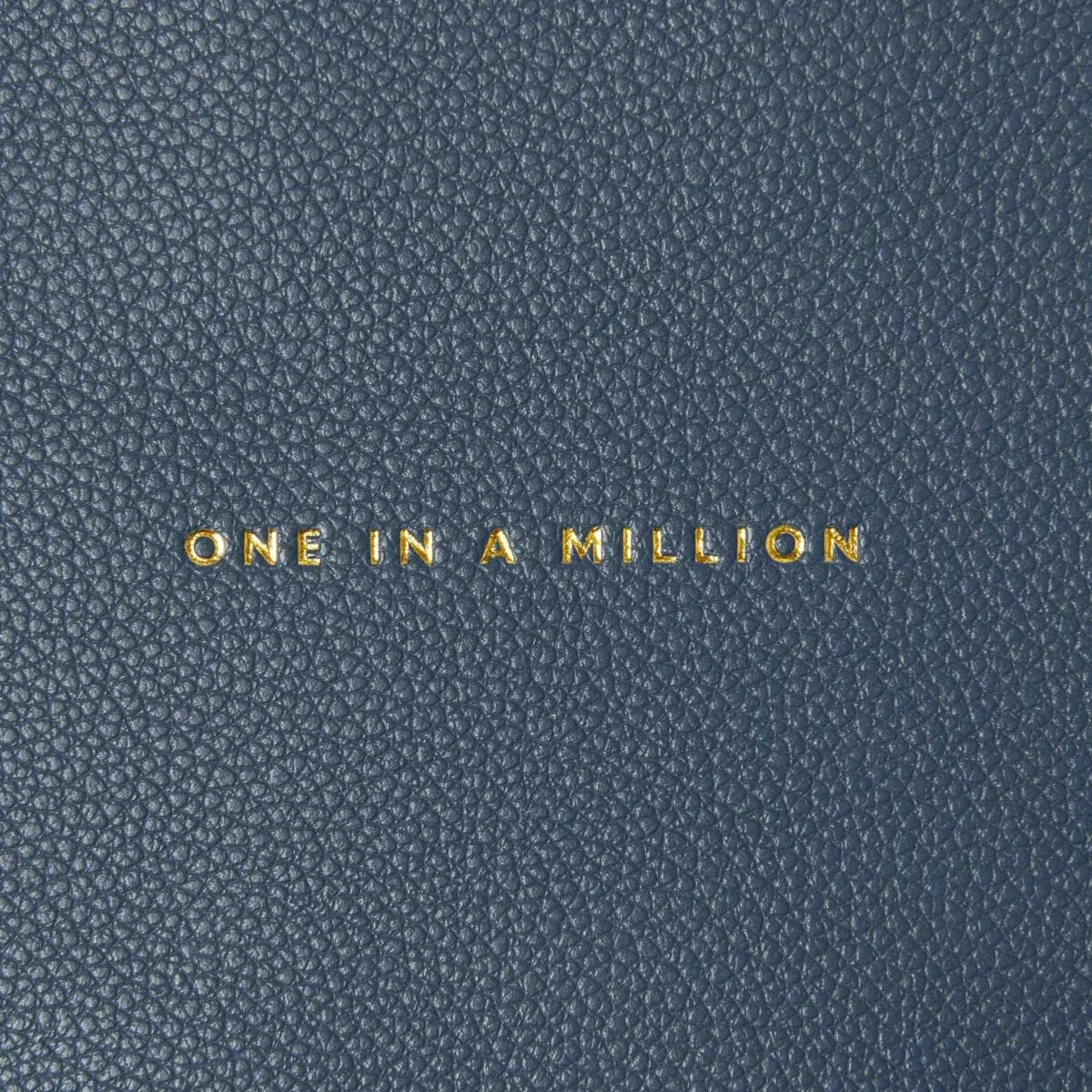 'One In A Million' Sentiment Pouch | Light Navy