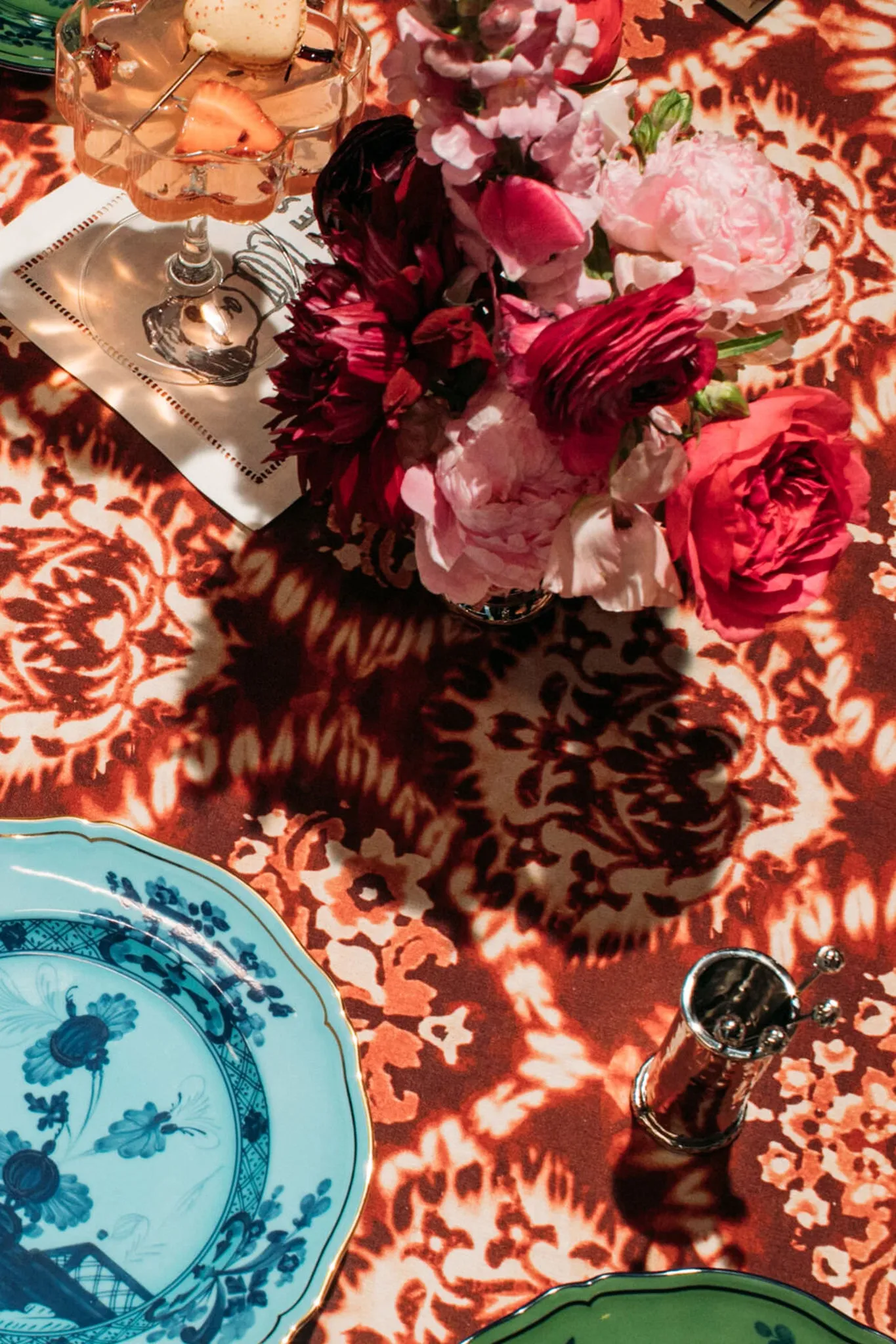 Oriente Italiano Iris Salad Plate