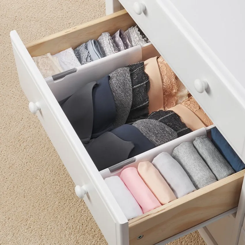 Oxo | Expandable Dresser Drawer Divider Set - Plastic & Foam