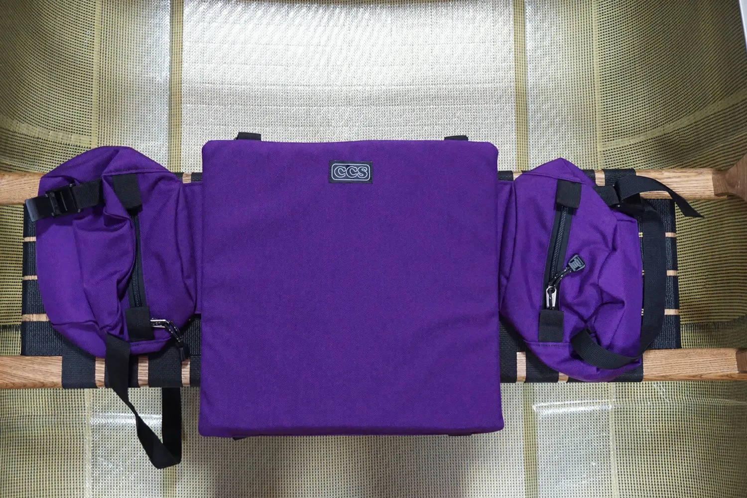 Padded Bench Seat with Saddle Bags