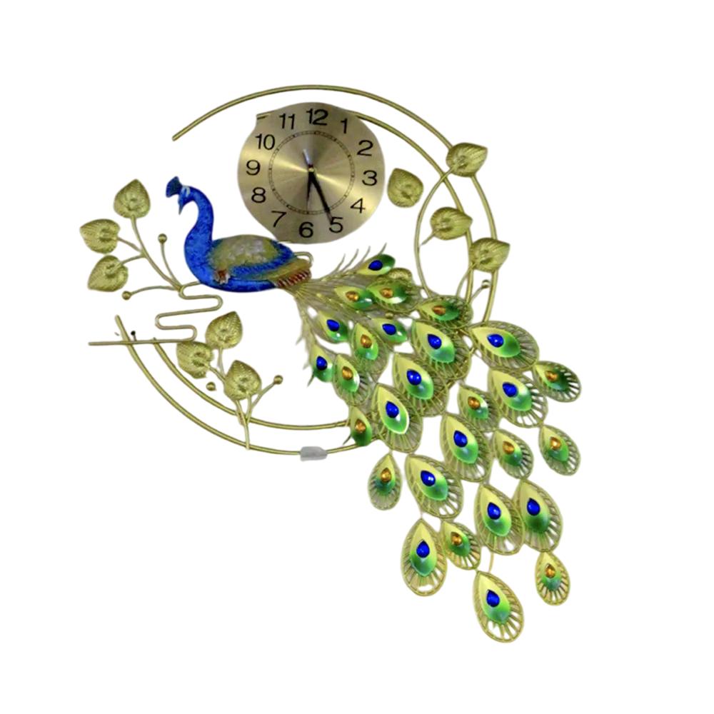 Peacock Wall Clock #2878