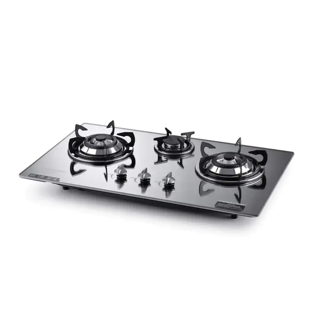 Pensonic 3 Burner Glass HOB Gas 78CM White