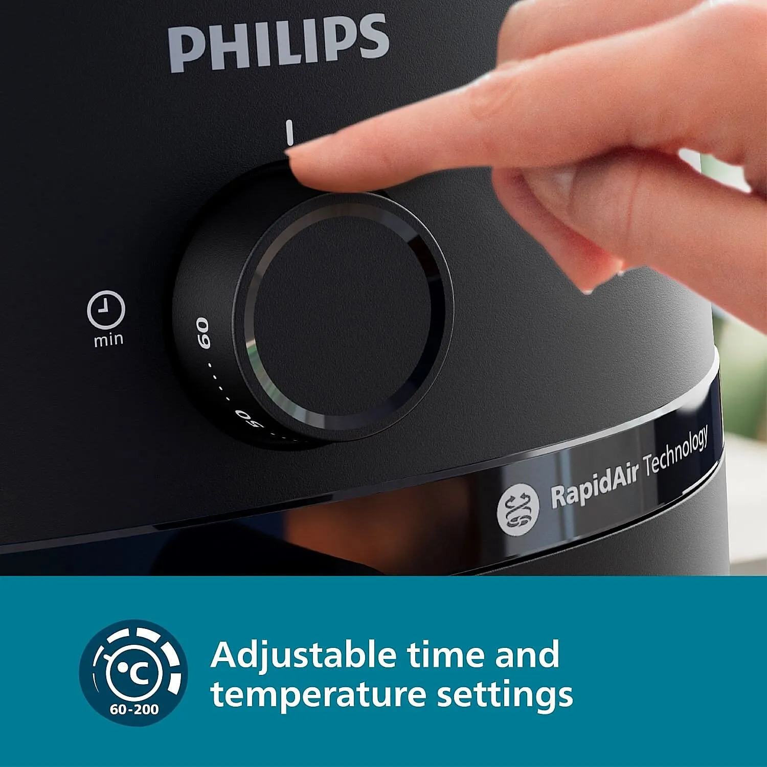 Philips 4.2 Litre Airfryer with Rapid Air Technology - NA120/00