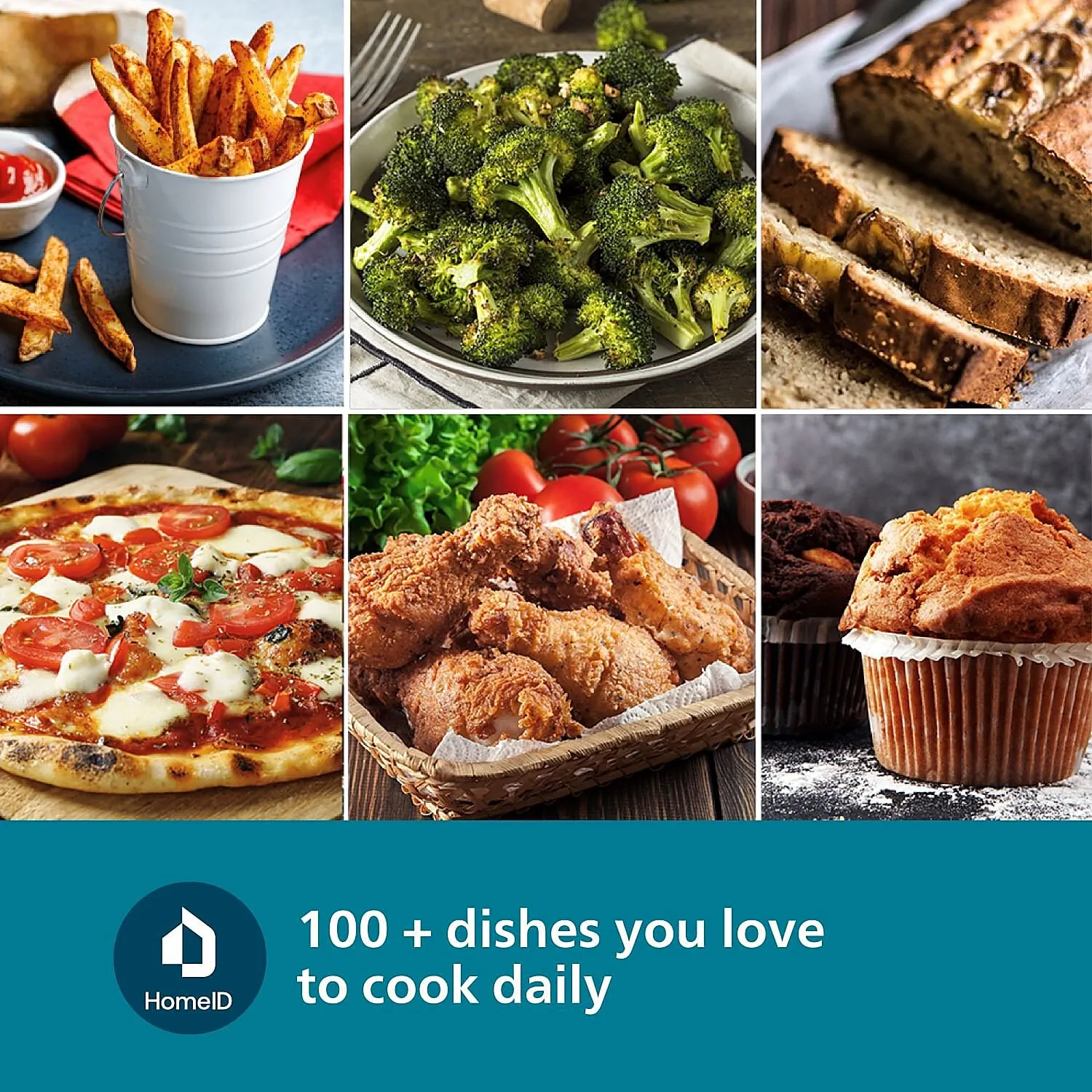 Philips 6.2 Liter Airfryer with Rapid Air Technology and Cooking window - NA231/00