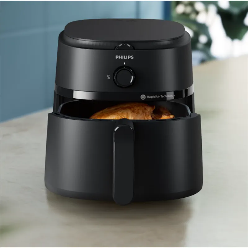 Philips 6.2L Extra Large Airfryer with Rapid Air Tech - Up to 90% Less Fat - NA130/00