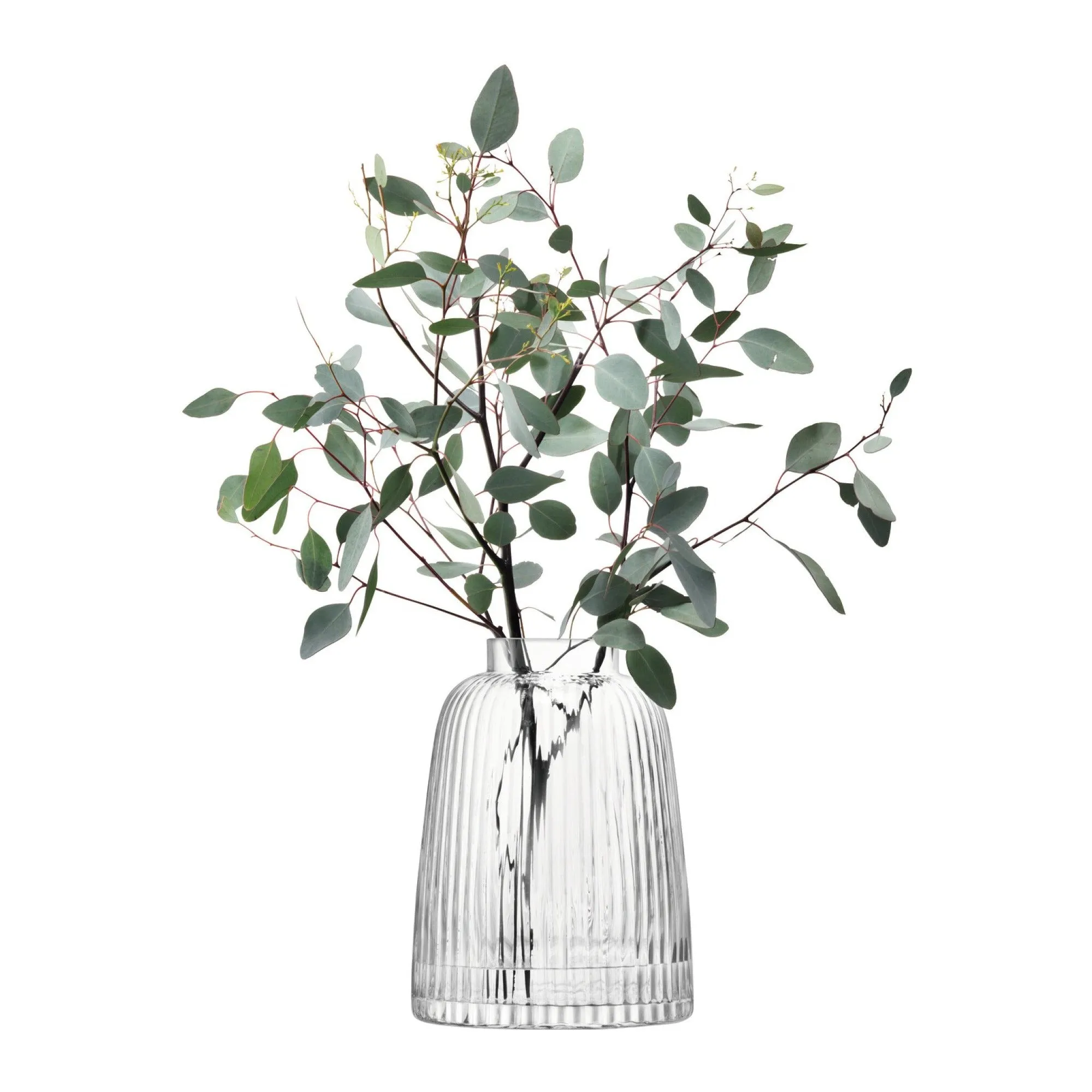Pleat Vase | Clear | 26cm