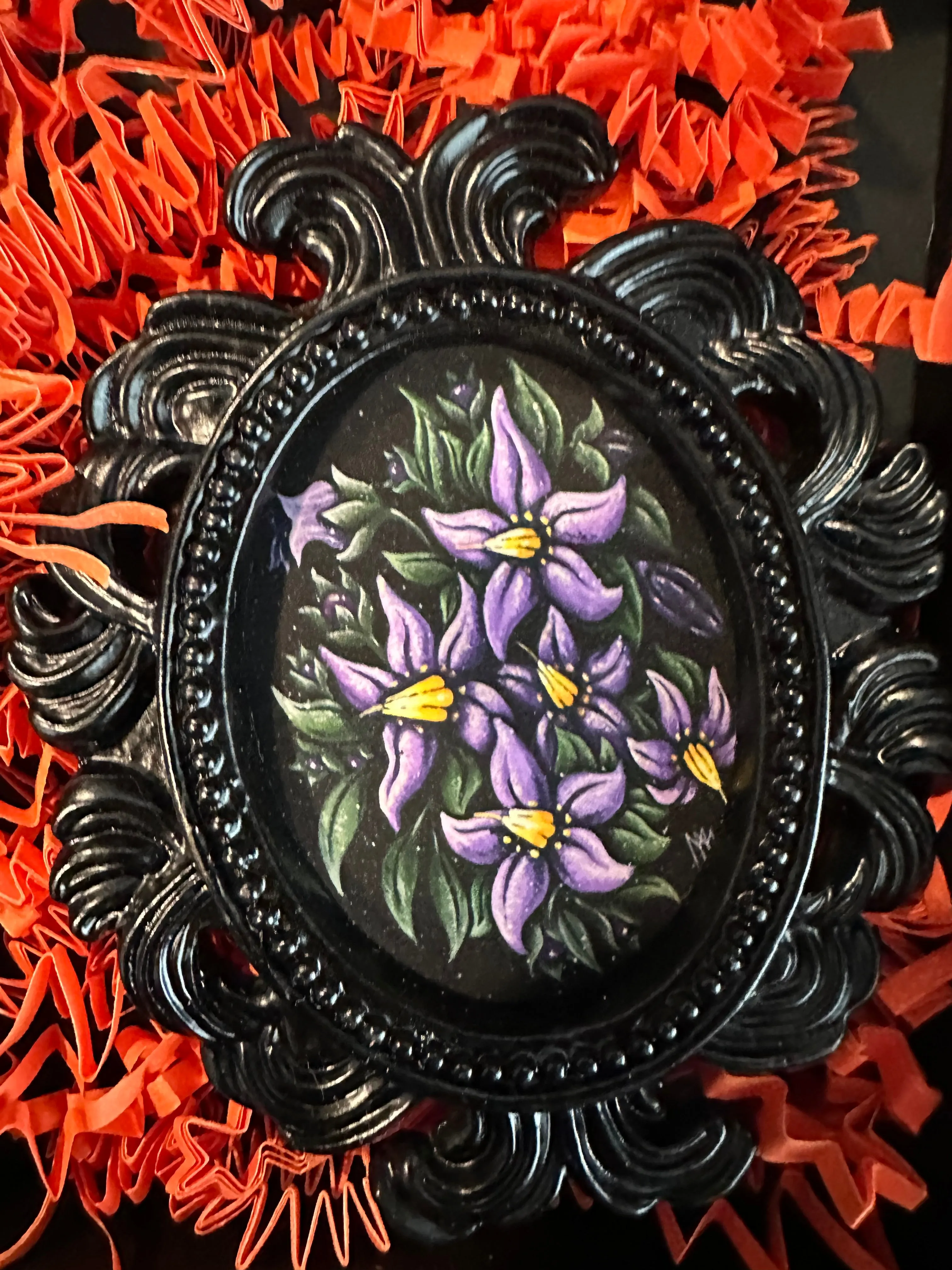 Poison Garden Framed Art Print