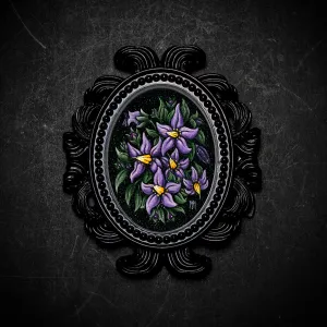 Poison Garden Framed Art Print