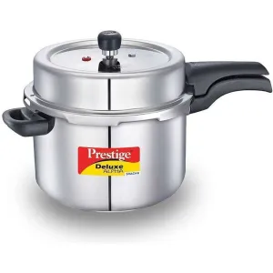 Prestige Stainless Steel Deluxe Pressure Cooker 8L