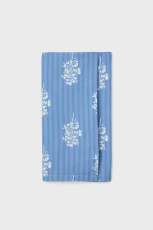 Rain Striped Bouquet Printed Napkins Set of 4