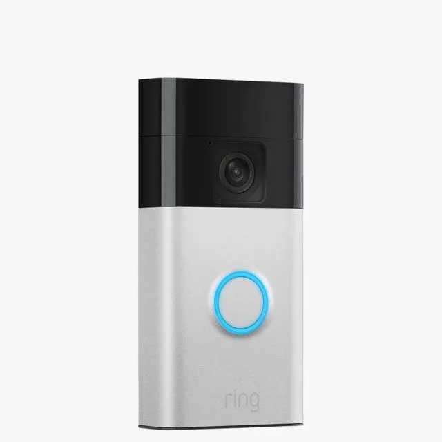 Ring Battery Video Doorbell - Satin Nickle 2024  | B0BZWQP9Z1