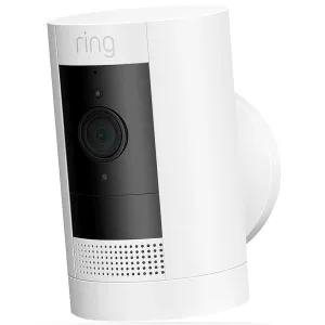Ring Full HD Stick Up Camera | Battery Powered | White