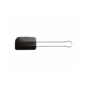 Rösle Spatula / Dough Scraper 32 X 7.5 Cm, Steel / Black