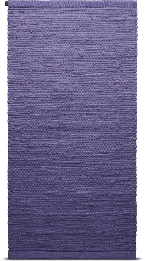 Rug Solid Cotton Rug 65 X 135 Cm, Electric