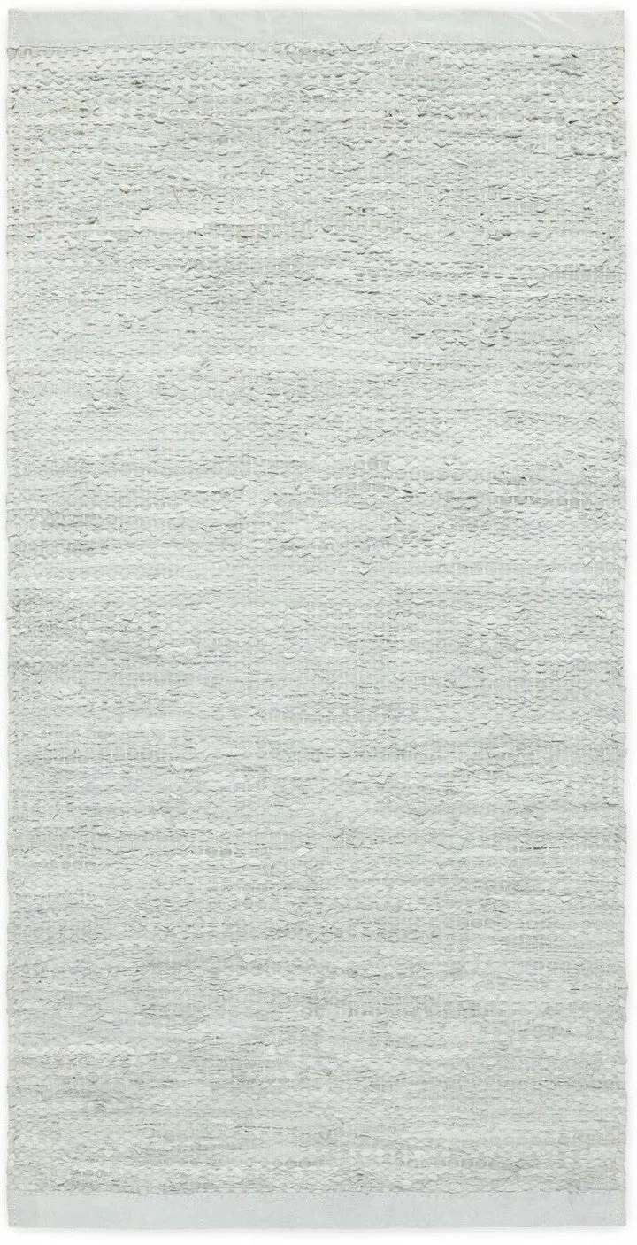 Rug Solid Leather Rug Limestone, 250 X 350 Cm