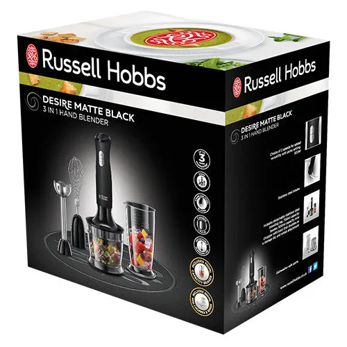 Russell Hobbs 24702 blender 0.7 L Cooking blender 500 W Black