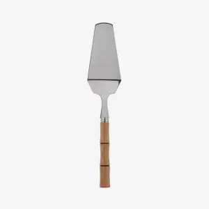 Sabre | Exotiques Bamboo Tart Slicer - Natural Wood