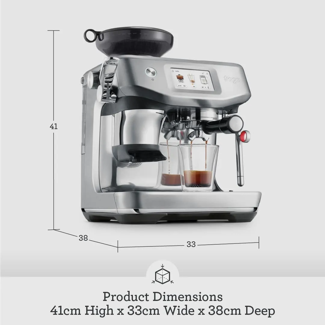 Sage Barista Touch Impress Automatic Coffee Machine Stainless Steel | SES881BSS4GUK1