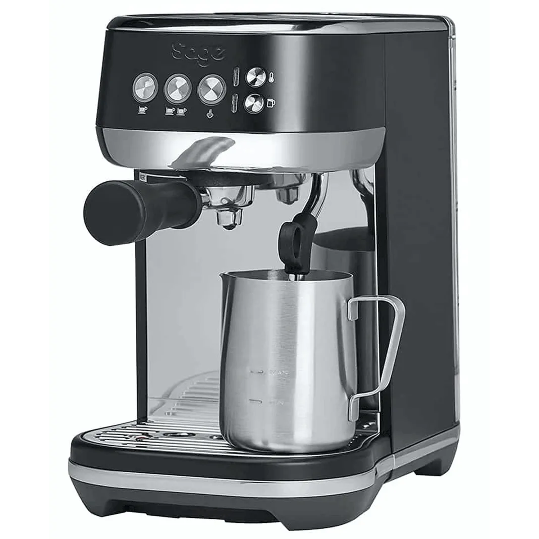 Sage Espresso The Bambino Plus Coffee Machine Black Truffle | SES500BTR4GUK1