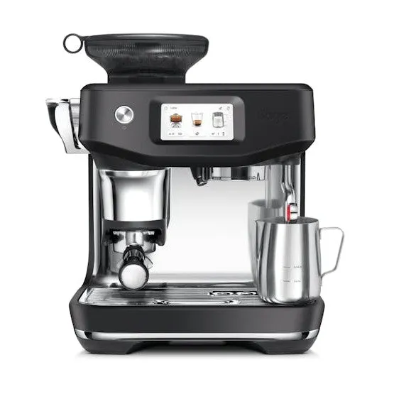 Sage The Barista Touch Impress 2L Bean To Cup Coffee Machine - Black Truffle | SES881BTR4GUK1