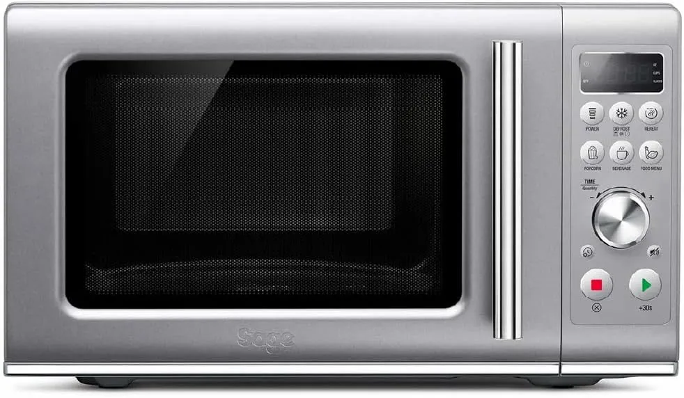 Sage the Compact Wave Soft Close Microwave Oven, Silver | SMO650SIL4GEU1