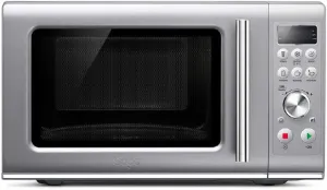 Sage the Compact Wave Soft Close Microwave Oven, Silver | SMO650SIL4GEU1