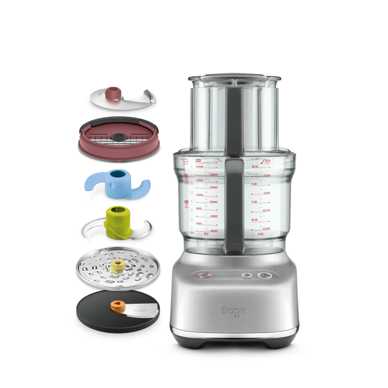 Sage The Paradice 9 Food Processor | Black Truffle | SFP638BTR2GUK1