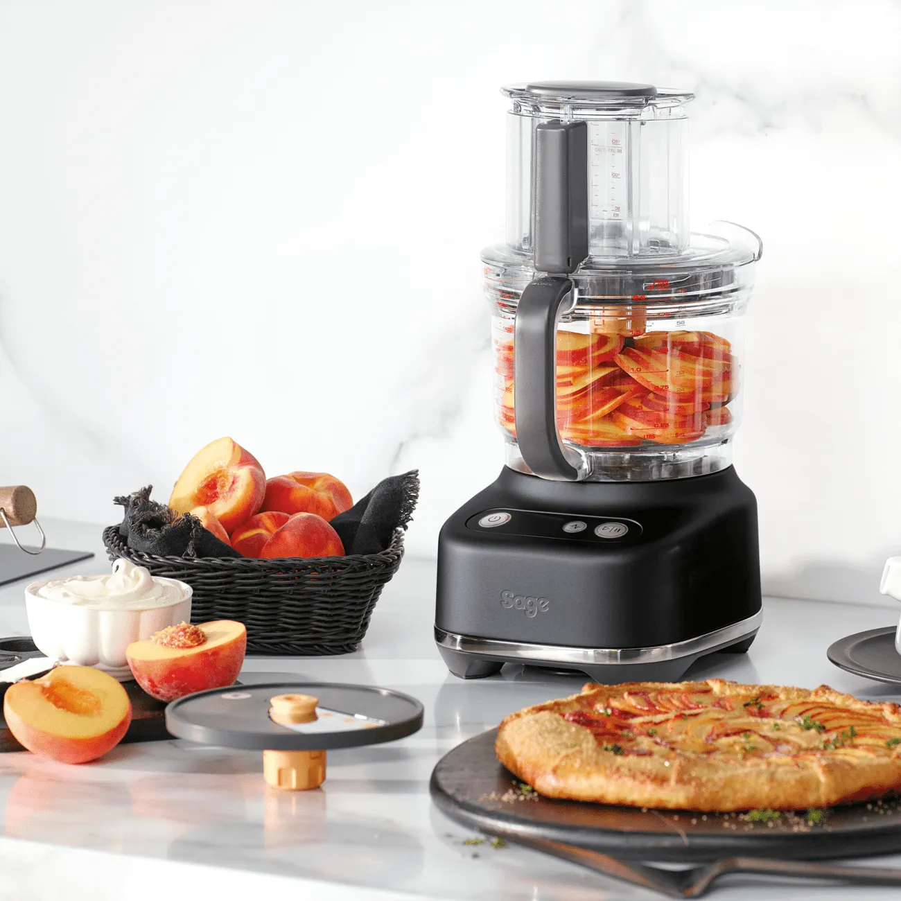 Sage The Paradice 9 Food Processor | Black Truffle | SFP638BTR2GUK1