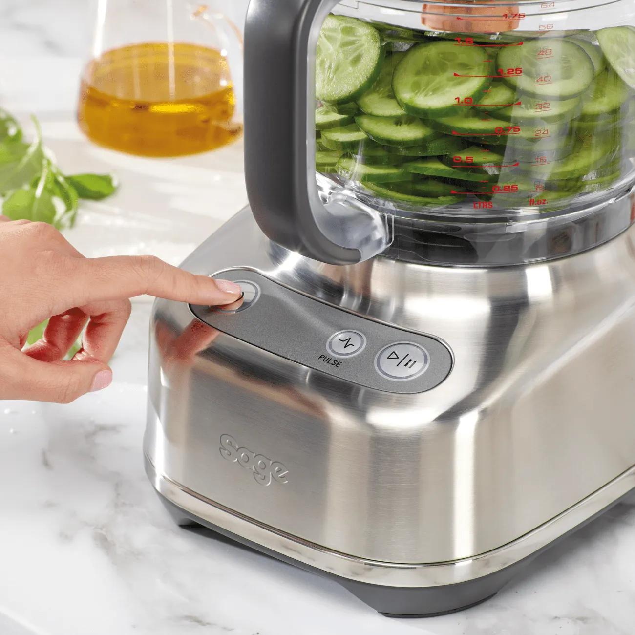 Sage The Paradice 9 Food Processor | Black Truffle | SFP638BTR2GUK1