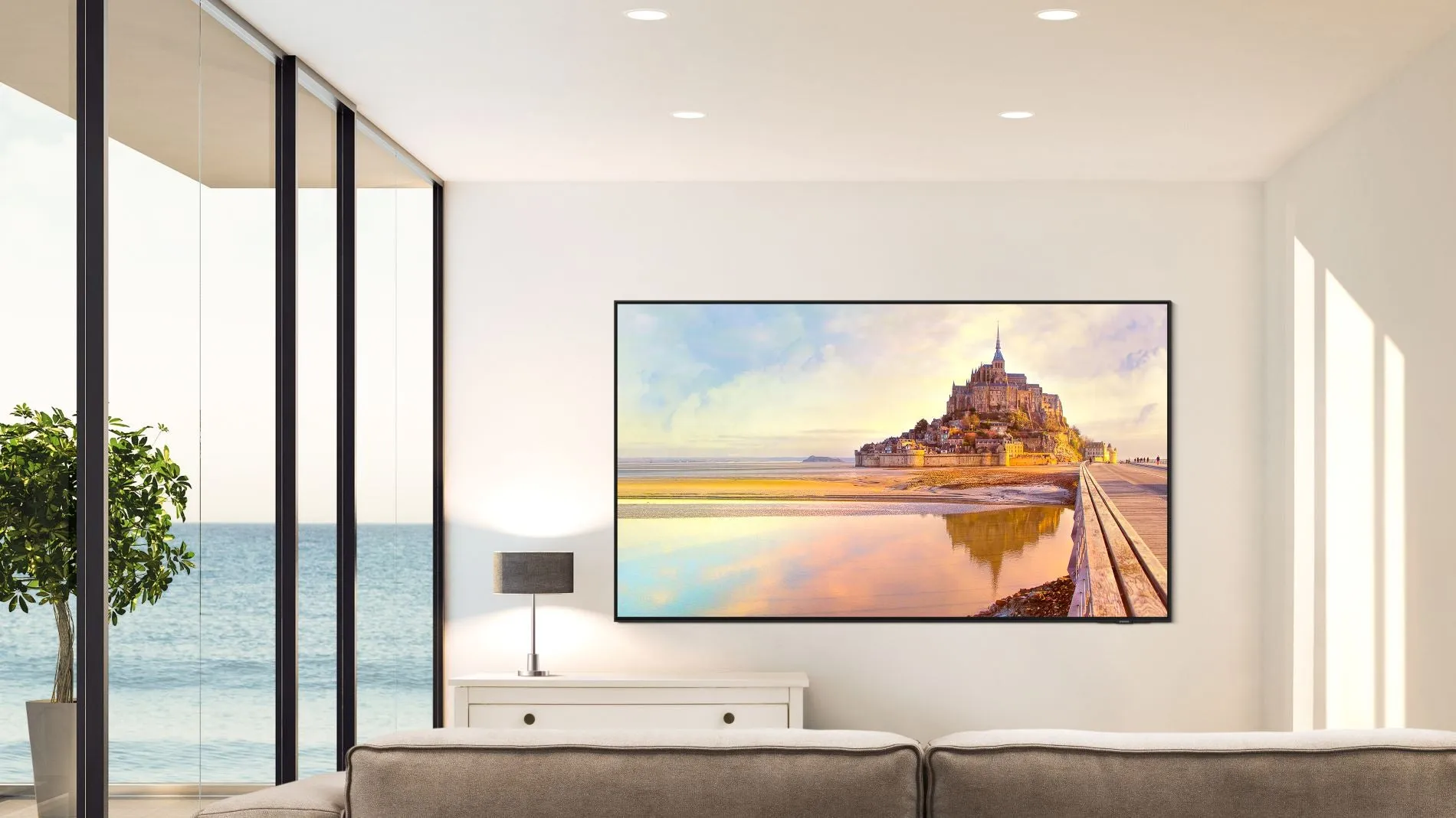 Samsung 55 Neo QLED 4K Tizen Smart TV QN90D - QN55QN90DAFXZC