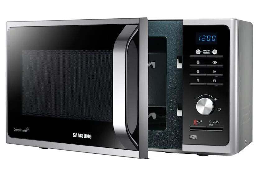 Samsung 800W 23L Silver Microwave | MS23F301TAS