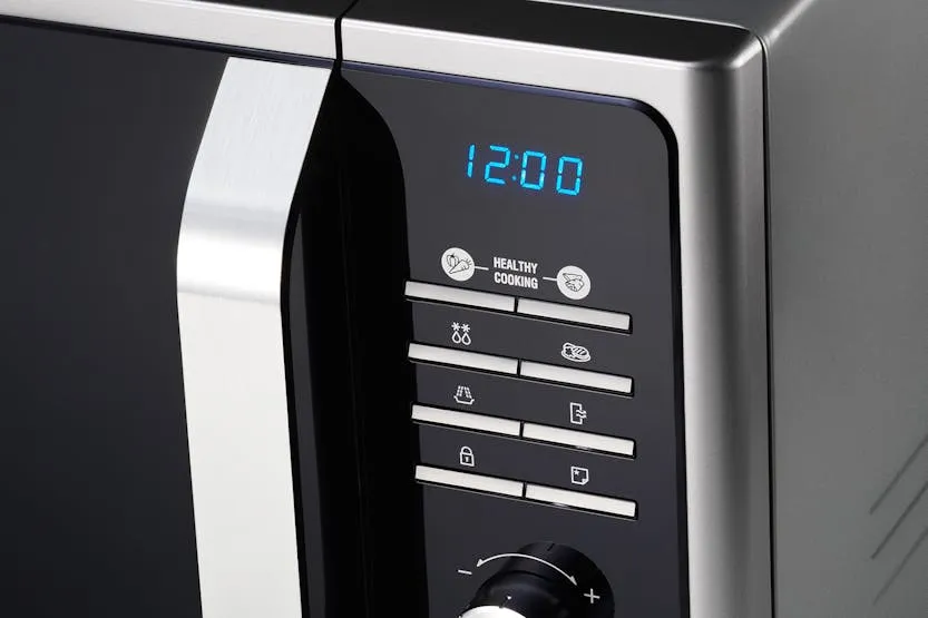 Samsung 800W 23L Silver Microwave | MS23F301TAS