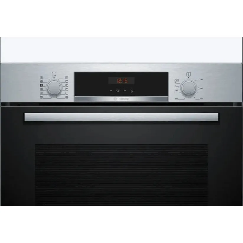 Series 4 Built-in oven with added steam function 60 x 60 cm Stainless steel | HQA574BS3B