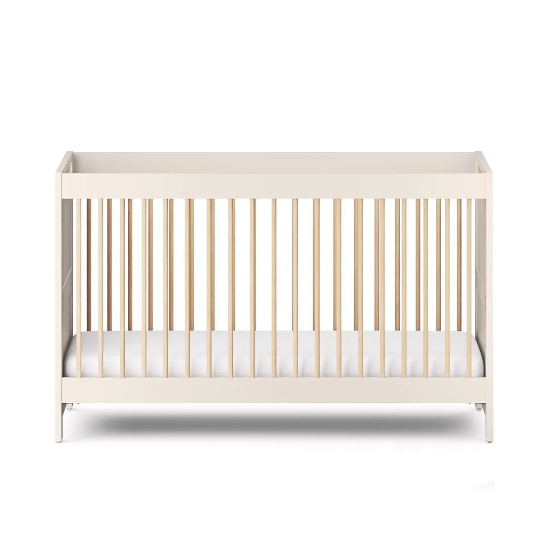 Silver Cross Seville Cot Bed - Cashmere Oak