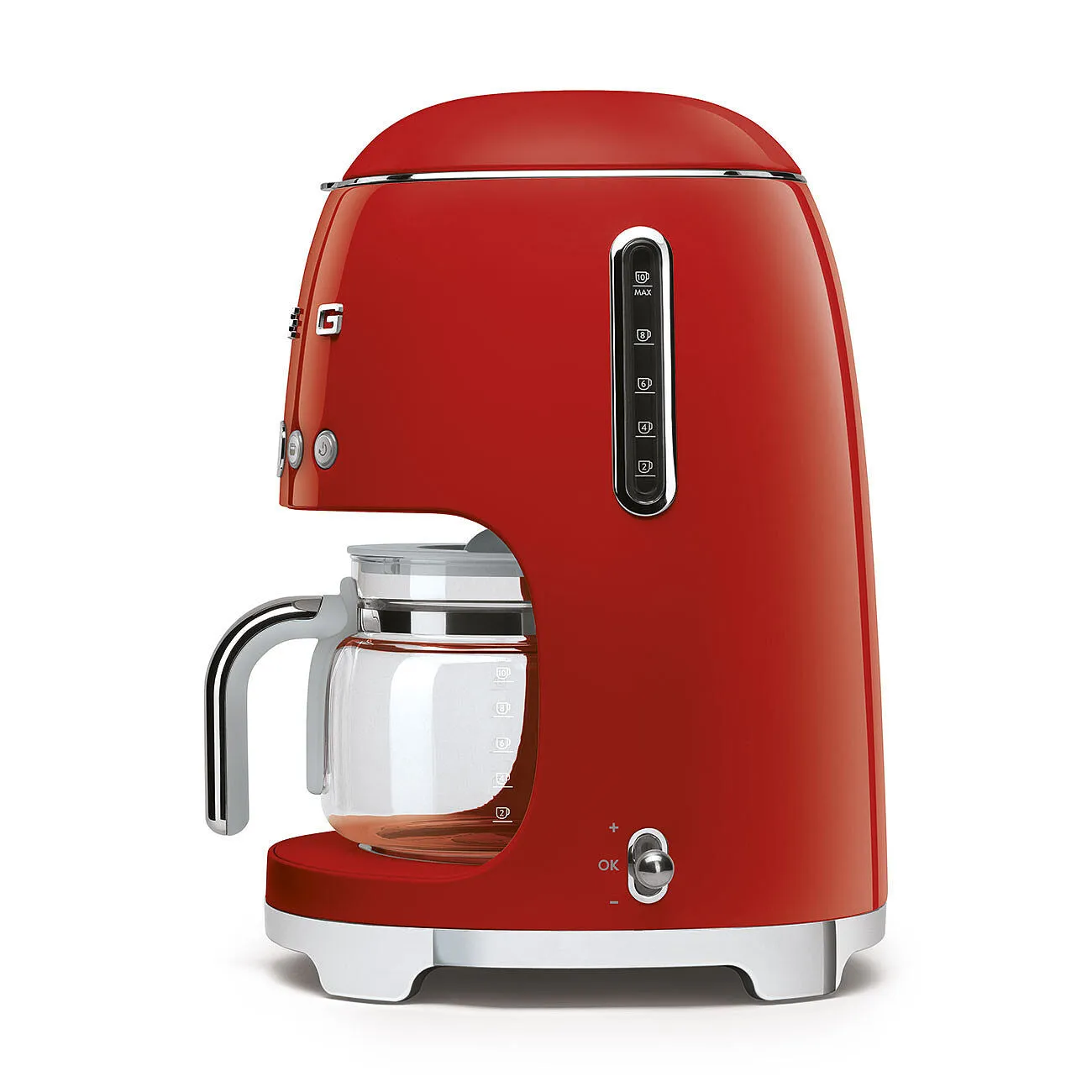Smeg DCF02RDUK coffee maker Fully-auto Drip coffee maker 1.4 L
