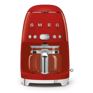 Smeg DCF02RDUK coffee maker Fully-auto Drip coffee maker 1.4 L