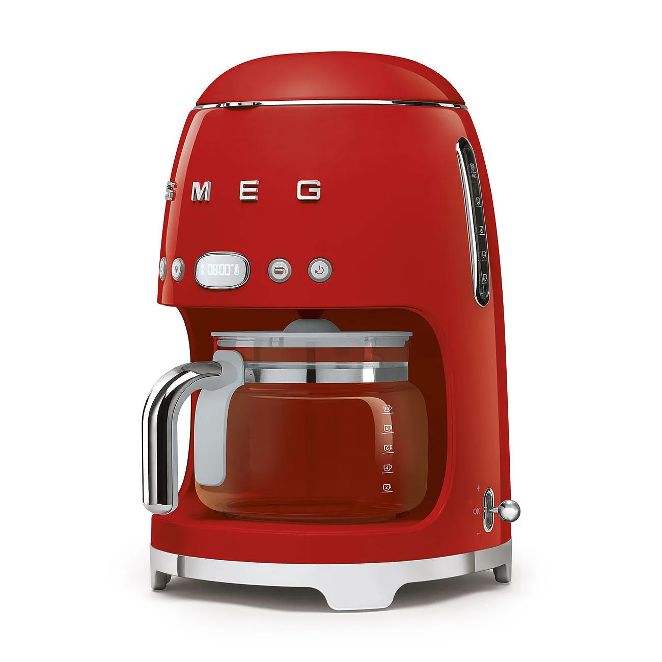 Smeg DCF02RDUK coffee maker Fully-auto Drip coffee maker 1.4 L