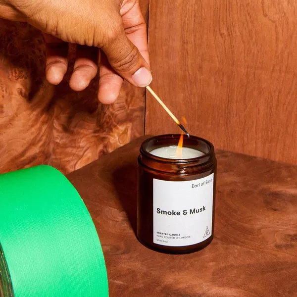 Smoke & Musk Soy Wax Candle 170ml