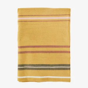 Striped Tablecloth - Mustard