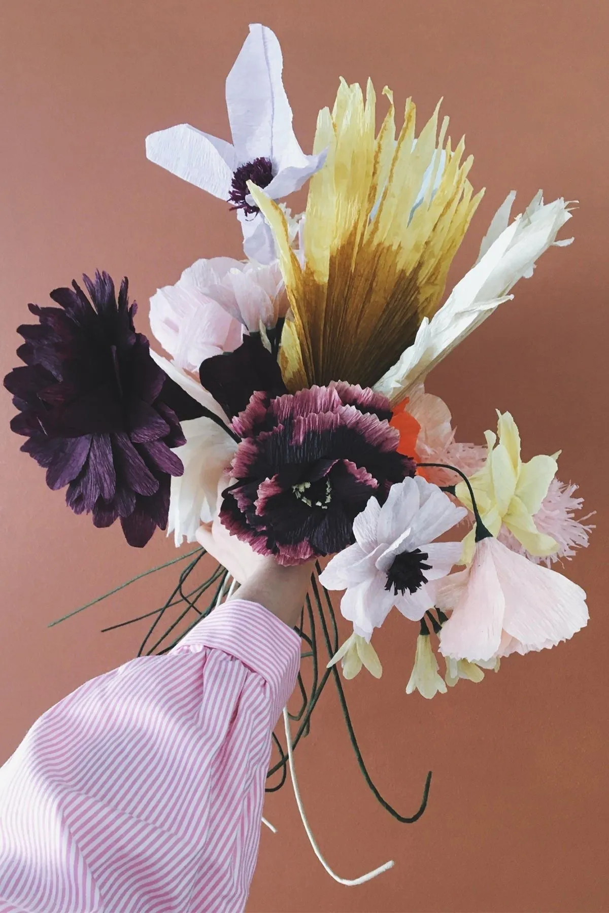 Studio About Paper Flower Daisy, Purple